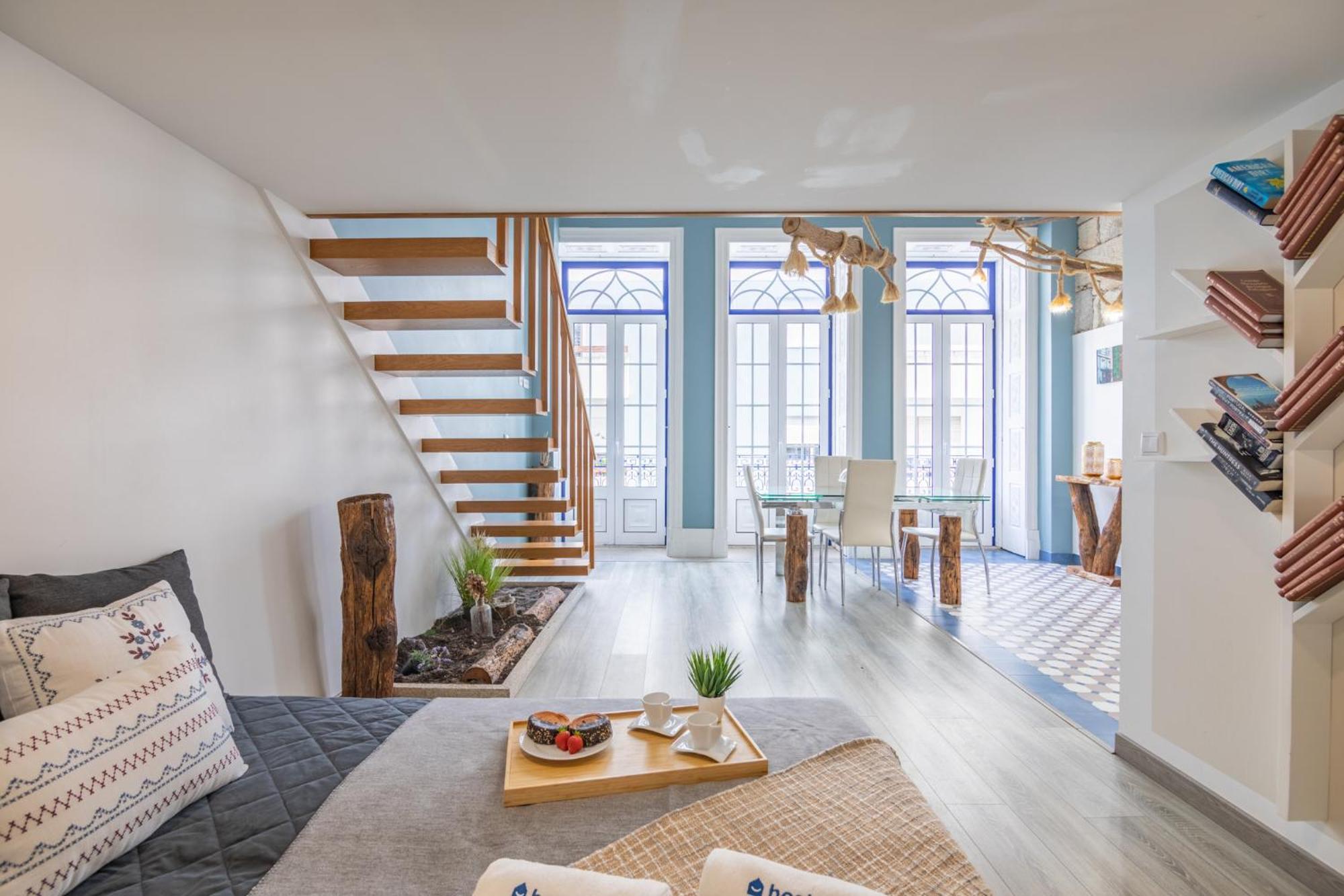 Appartamento Deluxe Spacious Flats W Mezzanine By Host Wise OOporto Esterno foto