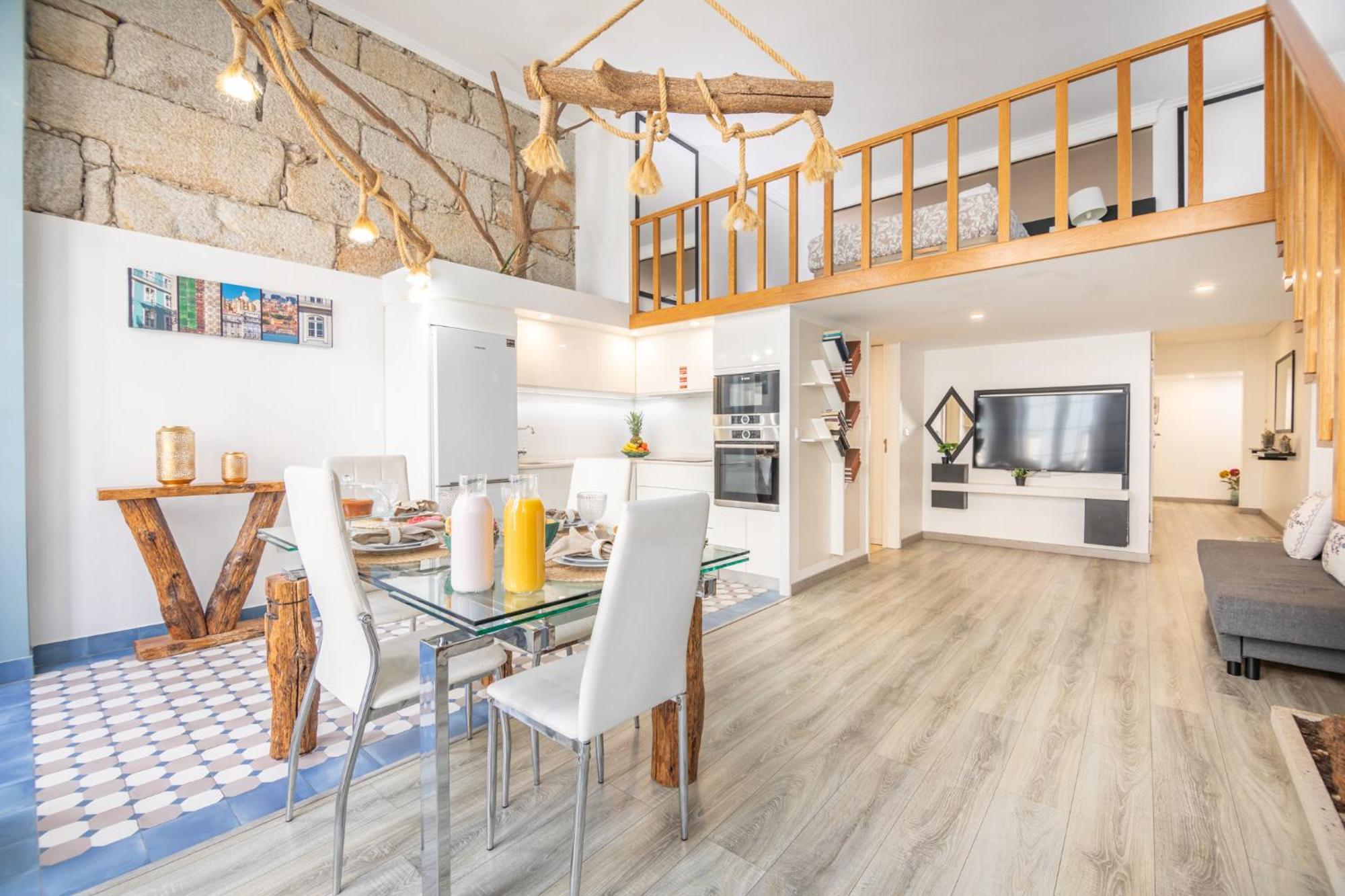 Appartamento Deluxe Spacious Flats W Mezzanine By Host Wise OOporto Camera foto