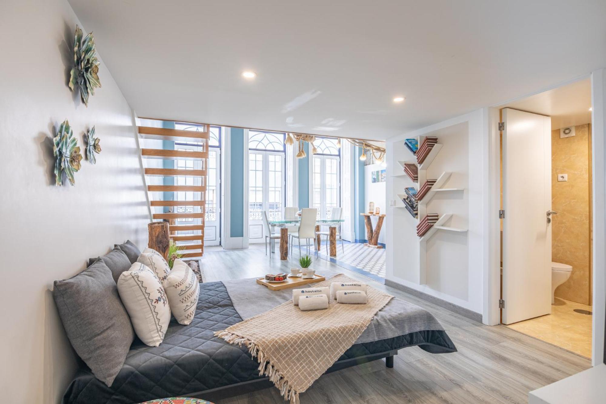 Appartamento Deluxe Spacious Flats W Mezzanine By Host Wise OOporto Camera foto