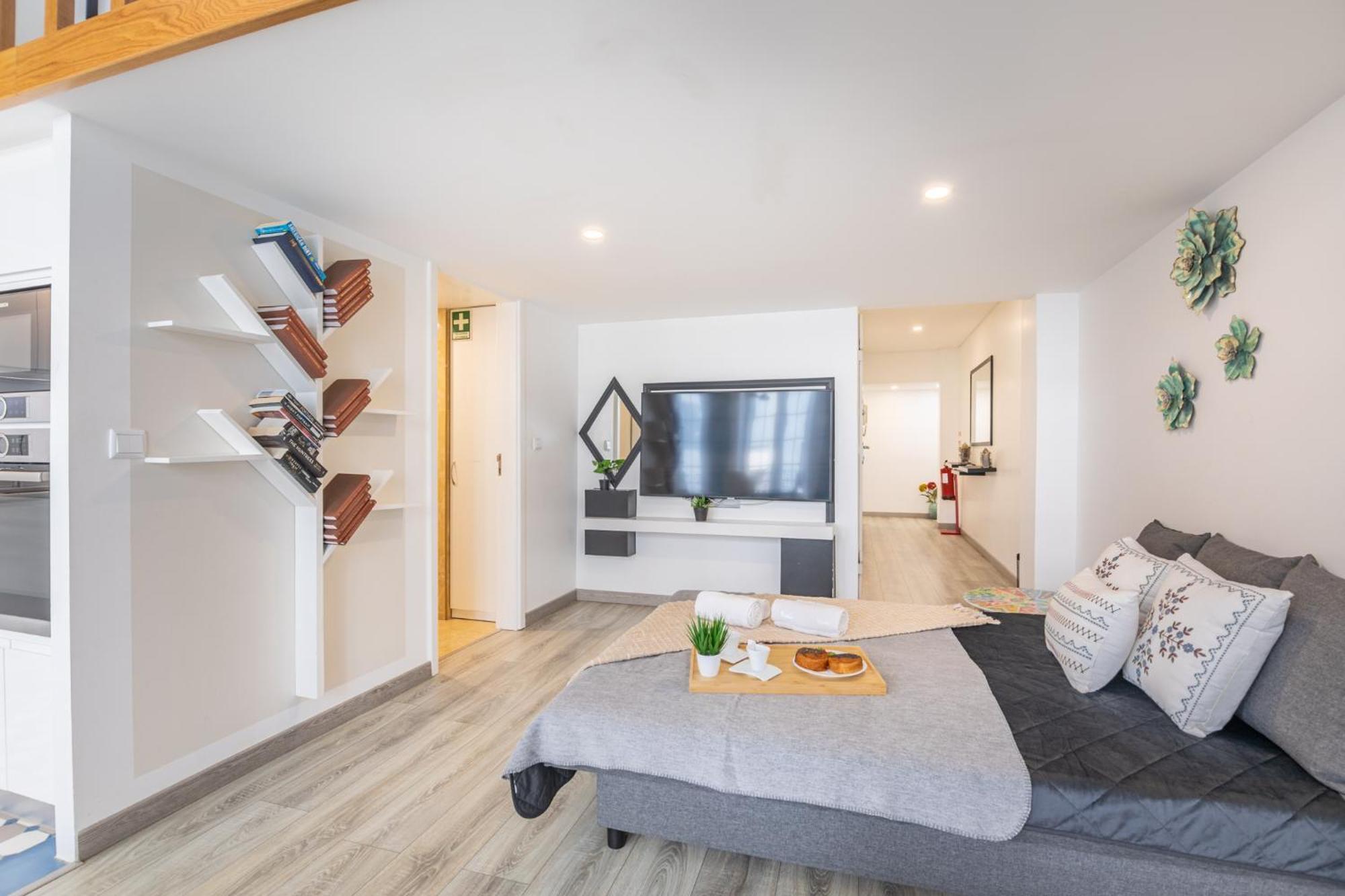 Appartamento Deluxe Spacious Flats W Mezzanine By Host Wise OOporto Camera foto